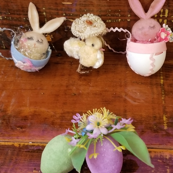 Vintage Easter Decor, CRAFT SUPPLIES